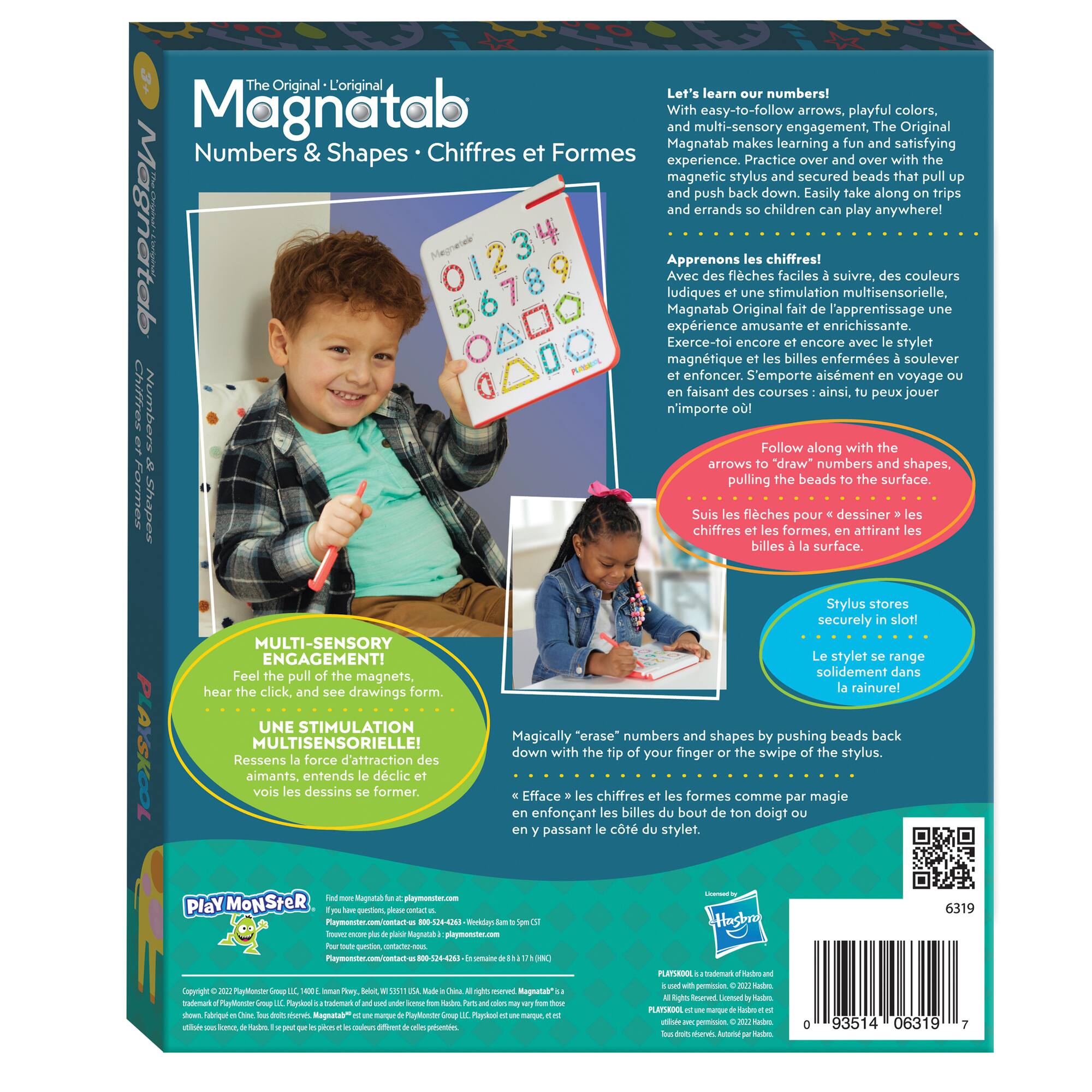 Playskool 0 to 9 Numbers & Shapes Magnatab®